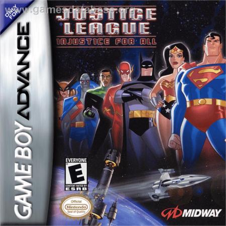 Cover Justice League - Injustice for All for Game Boy Advance